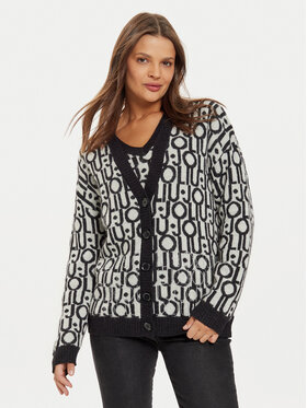 Liu Jo Liu Jo Strickjacke WF4460 MA30P Weiß Regular Fit