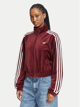 adidas adidas Світшот LG4300 Темно-червоний Oversize