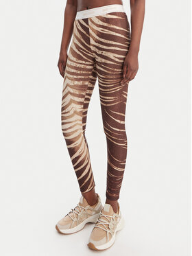 Just Cavalli Just Cavalli Legíny 80PAC100 JS558 Hnědá Skinny Fit