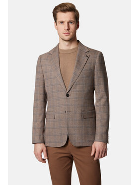 Lancerto Lancerto Marynarka Awinion MA131124000013 Beżowy Slim Fit