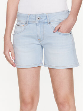 Pepe Jeans Pepe Jeans Farmer rövidnadrág Siouxie PL801002PE0 Kék Regular Fit