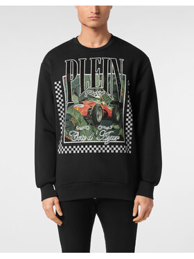 PHILIPP PLEIN PHILIPP PLEIN Bluza 24657 Czarny Regular Fit