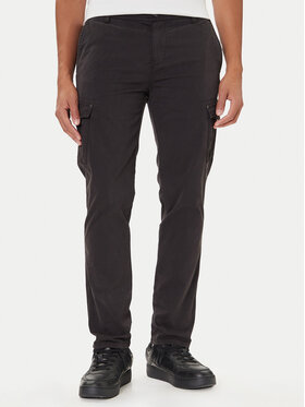 Mustang Mustang Riidest püksid Daytona 1016826 Must Slim Fit