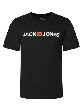Jack & Jones Jack & Jones Majica Jjecorp Logo 12137126 Črna Slim Fit
