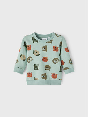 NAME IT NAME IT Світшот 13206857 Зелений Regular Fit