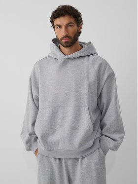 4F 4F Bluza casual Szary jasny Oversize