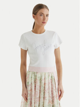 JOOP! Jeans JOOP! Jeans T-Shirt Tineta 10019315 30102094 Biały Regular Fit