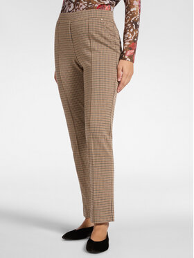 Elena Mirò Elena Mirò Pantaloni di tessuto P820Z100148N001 Écru Slim Fit