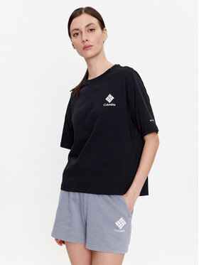 Columbia Columbia T-Shirt North Casades 1992085 Czarny Relaxed Fit