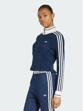 adidas adidas Bluza 167799 Niebieski jasny Slim Fit