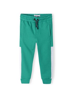 MINOTI MINOTI Spodnie dresowe 13fleece 7 Zielony Regular Fit