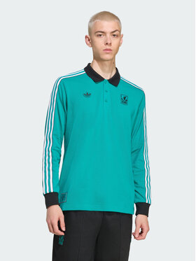 adidas adidas Polo 158321 Zielony Regular Fit