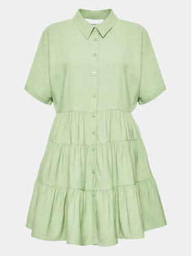 Silvian Heach Silvian Heach Φόρεμα πουκάμισο GPP23328VE Πράσινο Regular Fit