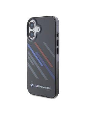 BMW Motorsport BMW Motorsport Etui na telefon iPhone 16 Plus Czarny