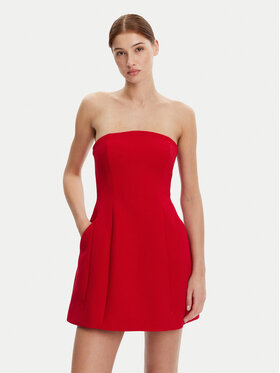 BARDOT BARDOT Коктейлна рокля 59333DB2 Червен Regular Fit