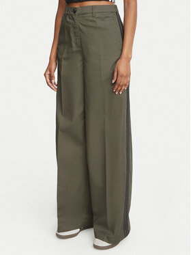 adidas adidas Spodnie materiałowe Tailored Pant KS9950 Khaki Regular Fit