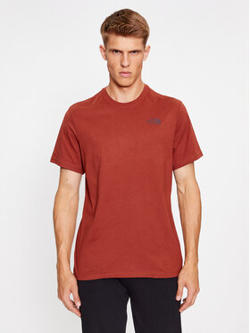 The North Face The North Face T-krekls M S/S Redbox Celebration TeeNF0A7X1KUBC1 Brūns Regular Fit