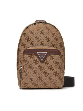 Guess Guess Раница Vezzola Jacquard Mini-Bags HMVZLJ P4168 Бежов