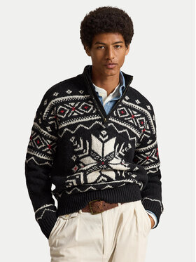 Polo Ralph Lauren Polo Ralph Lauren Пуловер 710B36075001 Черен Regular Fit