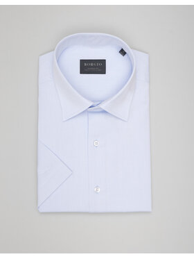 Borgio Borgio Koszula canosa_00609 Niebieski Classic Fit