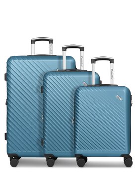 CHECK.IN CHECK.IN Komplet walizek 322826 Niebieski