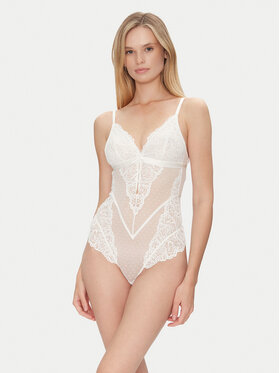 Hunkemöller Hunkemöller Body Posie 301853 Biały