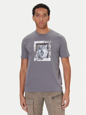 BOSS BOSS Тишърт Lupo 50554615 Сив Regular Fit