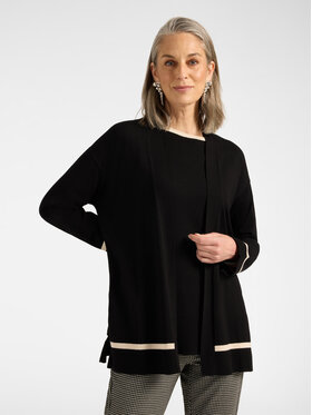 Elena Mirò Elena Mirò Sweter M037Z000798N0A1 Czarny Regular Fit