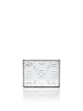 PHILIPP PLEIN PHILIPP PLEIN Etui na karty kredytowe 8263 Srebrny