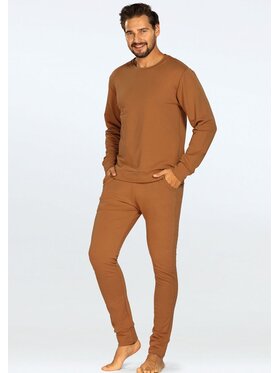 DKaren Sport DKaren Sport Dres Justin Brązowy Classic Fit