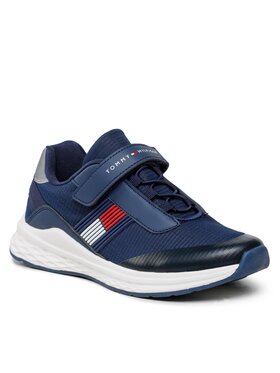Tommy Hilfiger Tommy Hilfiger Tenisice Flag Low Cut Lace-Up Sneaker T3B9-32895-0328 S Tamnoplava