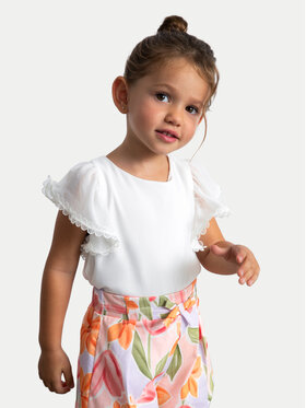 Mayoral Mayoral Blusa 3195 Bianco Regular Fit