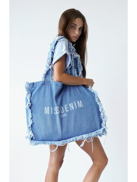 MissDenim MissDenim Torba Blue Ripped Bag Niebieski