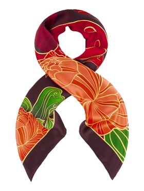 ALLORA BE UNIQUE ALLORA BE UNIQUE Apaszka 06A03 Pomarańczowy