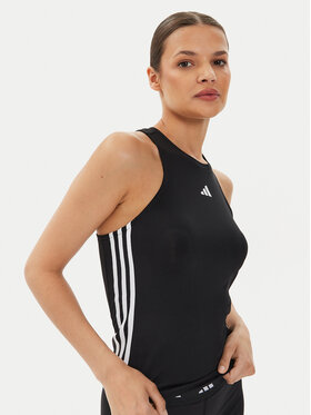 Adidas Top AEROREADY Train Essentials Regular 3-Stripes Tank Top HR7815 Crna Slim Fit