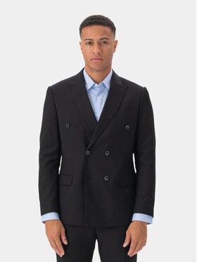 TeeShoppen TeeShoppen Marynarka 'Basic Collection' Czarny Regular Fit