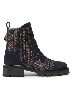 Kurt Geiger Kurt Geiger Trapery 225-Kensington Combat Boot 554589619 Granatowy