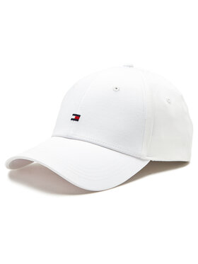 Tommy Hilfiger Tommy Hilfiger Cepure ar nagu Essential AW0AW14923 Balts