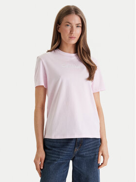 Calvin Klein Jeans Calvin Klein Jeans Póló Classic Foil LV047E821G Rózsaszín Regular Fit