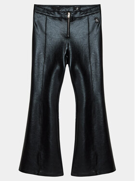 Calvin Klein Jeans Calvin Klein Jeans Pantaloni di tessuto Spacer IG0IG02293 Nero Flare Fit