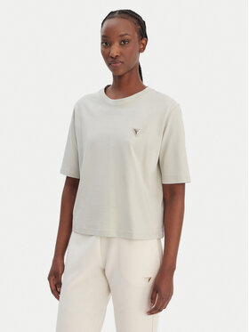 Guess Guess Tričko V4BI21 I3Z14 Zelená Relaxed Fit