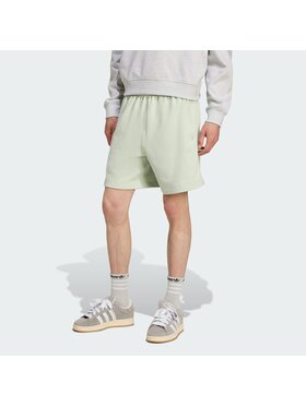 adidas adidas Szorty materiałowe 142531 Zielony Regular Fit