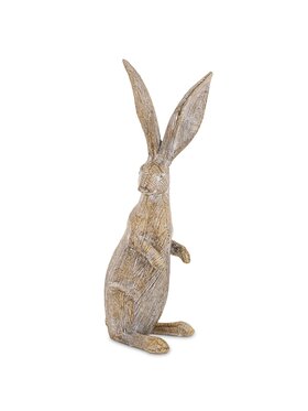 MIAhome MIAhome Figurka zając LONGORELA Brązowy