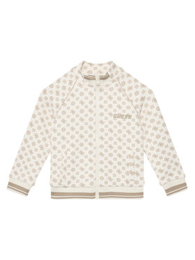 Guess Guess Majica dugih rukava J5YQ33 KB212 Écru Regular Fit