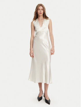 Max Mara Max Mara Коктейльна сукня Glizia 2516221048 Білий Regular Fit