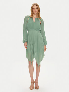 TWINSET TWINSET Koktel haljina 241TP2461 Plava Regular Fit