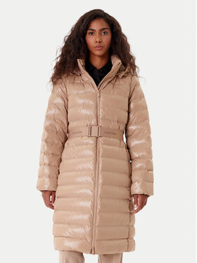 Calvin Klein Calvin Klein Zimní bunda LV044D543G Béžová Slim Fit