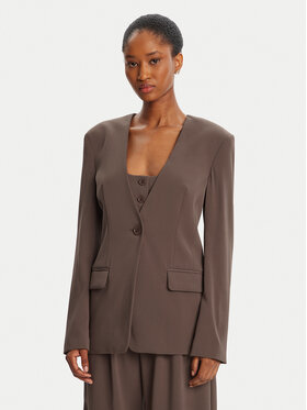 BARDOT BARDOT Marynarka Ellera Fitted 59970JB2 Brązowy Regular Fit