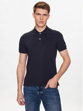 Geox Geox Polokošile Piquet M3510B-T2649 F4386 Tmavomodrá Regular Fit