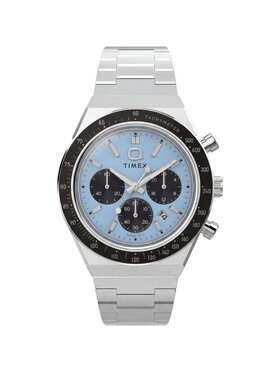 Timex Timex Zegarek TW2Y88600 Srebrny